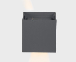 Уличный настенный светильник ITALLINE IT01 IT01-A310 dark grey