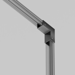 Соединитель профиля трековых светильников Maytoni Уличная трековая система освещения Elasity IP black O-TR001-OC