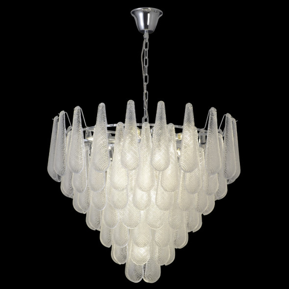 Подвесная люстра Crystal Lux FONTAIN FONTAIN SP18 CHROME