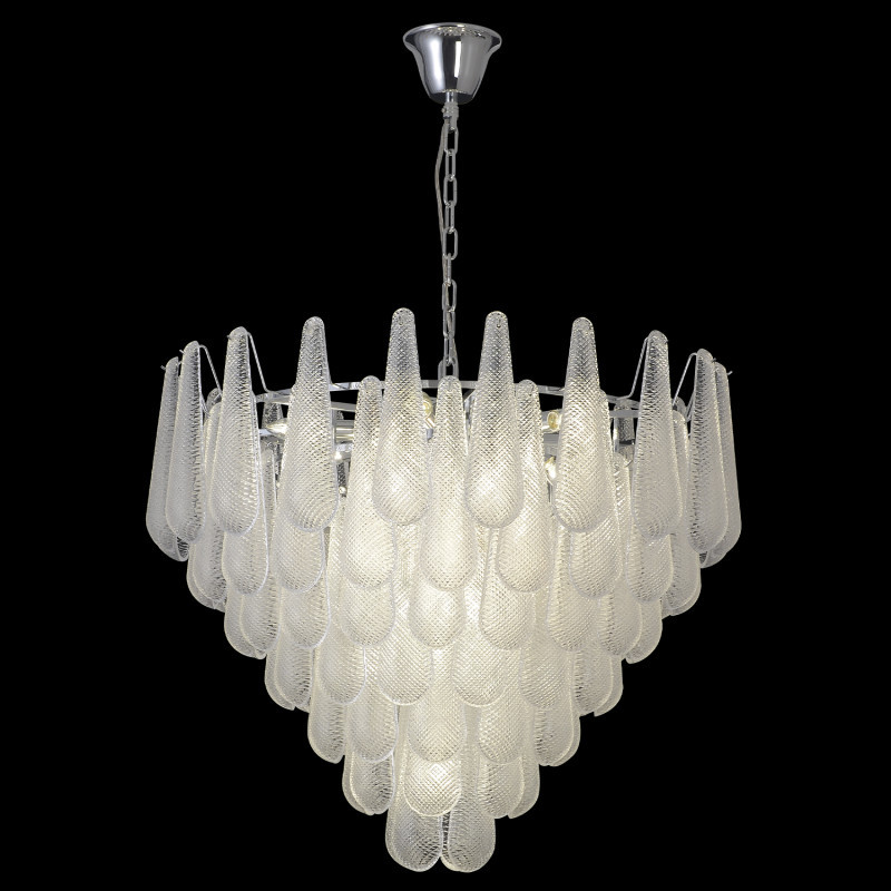 Подвесная люстра Crystal Lux FONTAIN FONTAIN SP18 CHROME