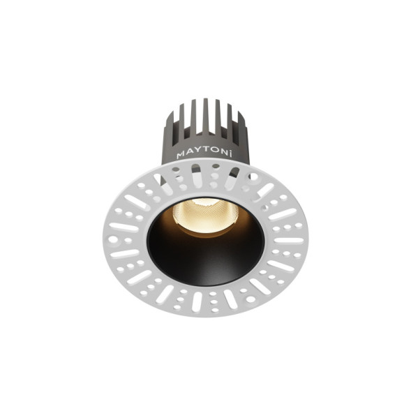 Точечный встраиваемый светильник Maytoni Technical dip DL124-10W-3K-TRS-B