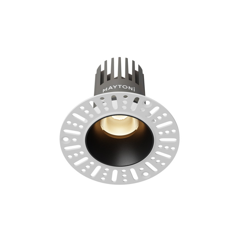 Точечный встраиваемый светильник Maytoni Technical dip DL124-10W-3K-TRS-B