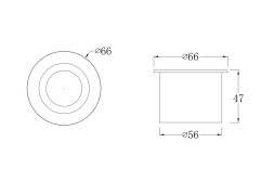 Светильник для стен и ступеней Maytoni Limo O037-L3W3K