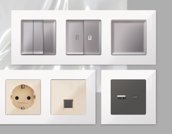 Рамка Ambrella Volt AF220105 ALFA Techno