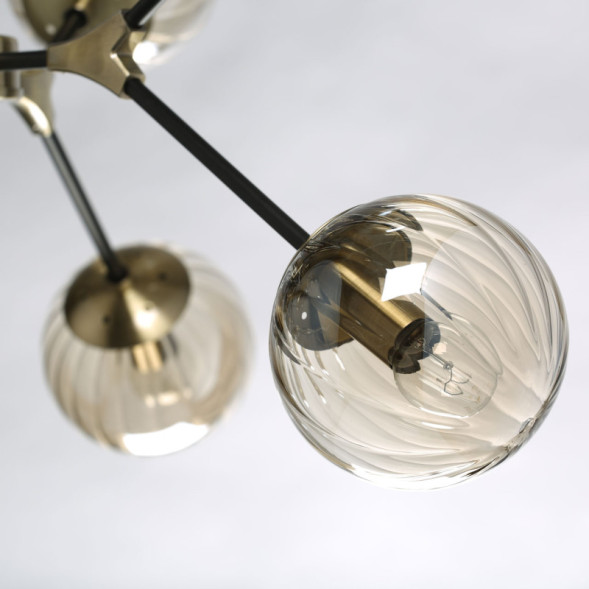 Люстра на штанге DeMarkt Гамбург 605016206