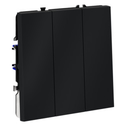 Выключатель трехклавишный VOLTUM VLS030107