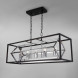 Подвесная люстра Eurosvet CRATE 70122/5 черный