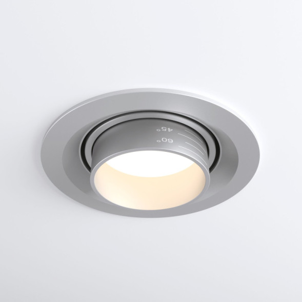 Встраиваемый точечный светильник Elektrostandard 9919 LED 10W 4200K серебро