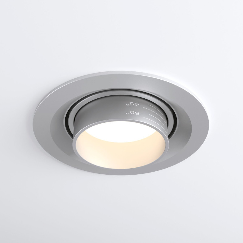 Встраиваемый точечный светильник Elektrostandard 9919 LED 10W 4200K серебро