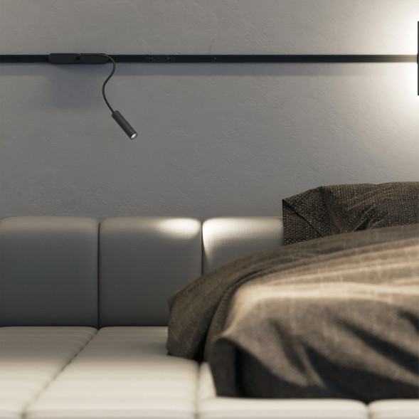 Магнитный трековый светильник Denkirs AIR SPOT DK5343-BK