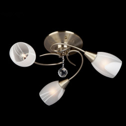 Потолочная люстра Eurosvet VIRGINIA 30100/3 античная бронза