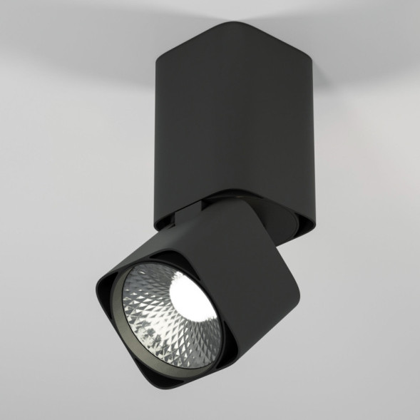 Накладной точечный светильник Elektrostandard 25043/LED 10W 4000K чёрный