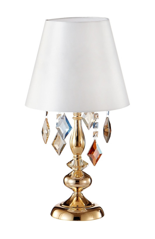 Настольная лампа Crystal Lux MERCEDES MERCEDES LG1 GOLD/COLOR