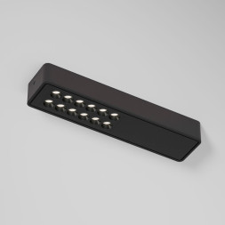 Накладной точечный светильник Elektrostandard 25114/LED 9W 4000K черный Tend