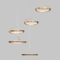 Каскадная люстра Eurosvet 90034/6 золото Crespella