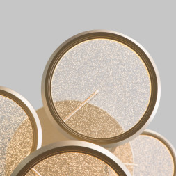 Каскадная люстра Eurosvet 90034/6 золото Crespella