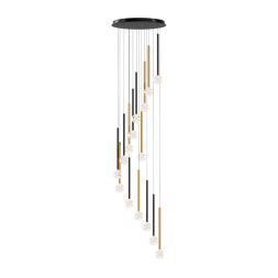 Каскадная люстра Maytoni MOD383PL-L40BBS3K Bubble dream