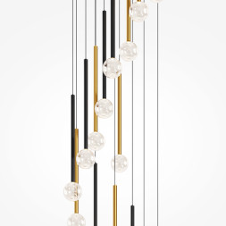 Каскадная люстра Maytoni MOD383PL-L40BBS3K Bubble dream