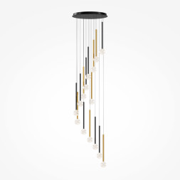 Каскадная люстра Maytoni MOD383PL-L40BBS3K Bubble dream