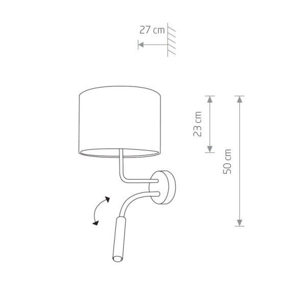 Бра Nowodvorski HOTEL PLUS 9071
