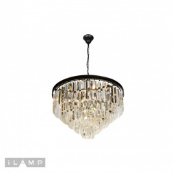 Каскадная люстра iLamp Triumph 6101-600 BK