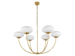 Подвесная люстра Newport 3916/С brass