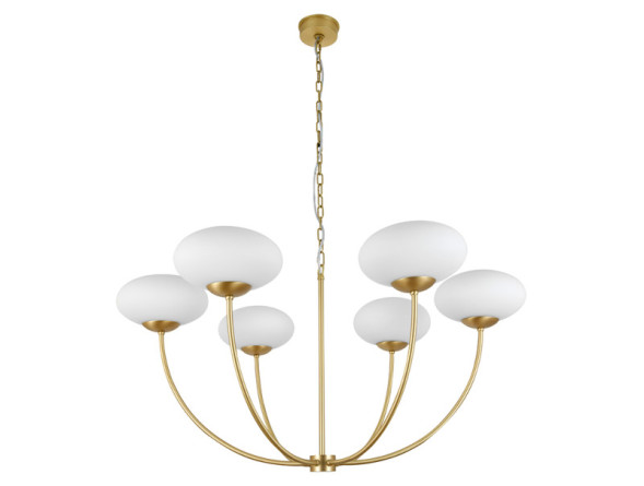 Подвесная люстра Newport 3916/С brass