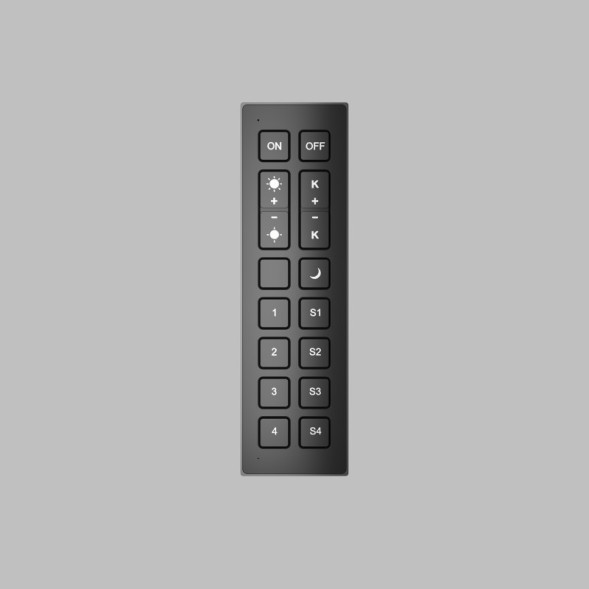 Пульт для трековых светильников Denkirs ZigBee Control DK7302-BK