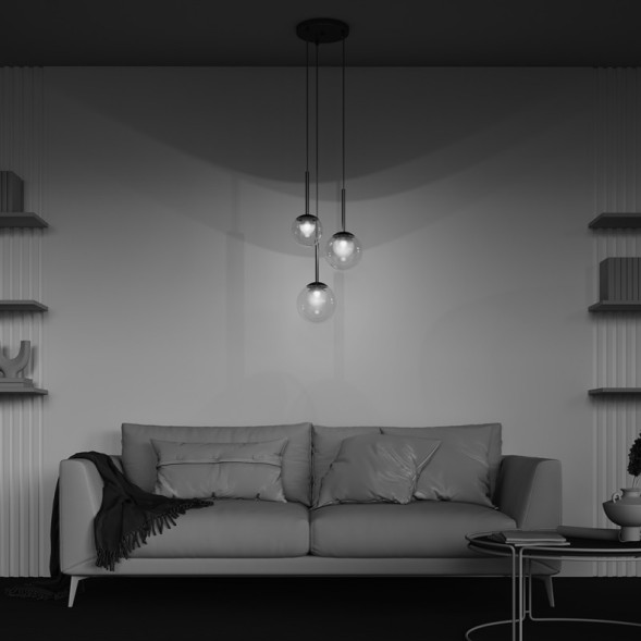 Каскадная люстра Maytoni Basic form MOD521PL-03G