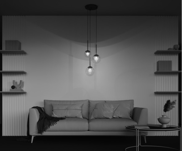 Каскадная люстра Maytoni Basic form MOD521PL-03G