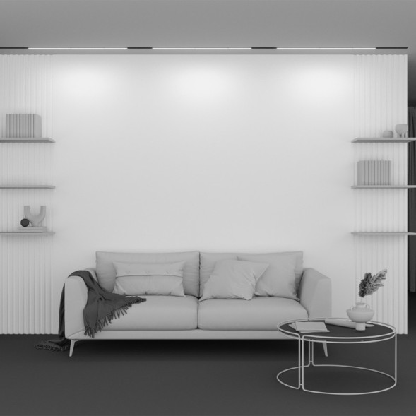 Магнитный трековый светильник Maytoni Technical BASIS TR030-2-30W2.7K-B