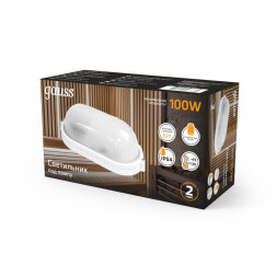 Пылевлагозащищенный светильник Gauss НБП 926602201