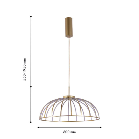Подвесная люстра Favourite Vertex 4286-6P