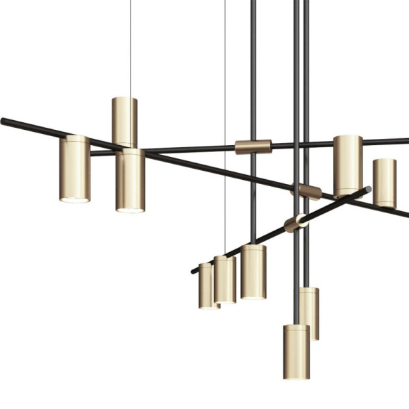 Люстра на штанге LOFT IT Tribes 8120-12