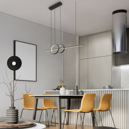 Подвесной светильник Eurosvet TWIN 90265/1 черный