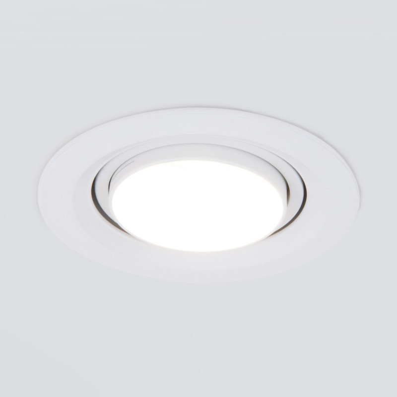 Встраиваемый точечный светильник Elektrostandard 9920 LED 15W 3000K белый