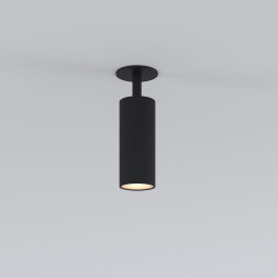 Встраиваемый точечный светильник Elektrostandard Diffe черный 10W 4200K (25052/LED)