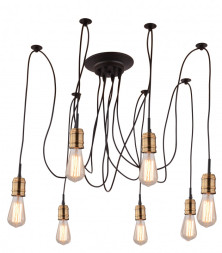 Подвесная люстра ARTE Lamp MAZZETTO A4290SP-7BK