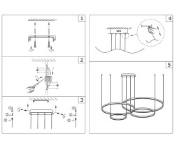 Подвесной светильник Kink Light ТОР 08204,33P(3000K)