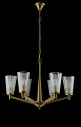 Подвесная люстра Crystal Lux LAURA LAURA SP-PL6 BRONZE