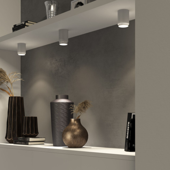 Накладной точечный светильник Elektrostandard Cors 10W (25032/LED) белый