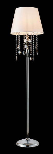 Торшер Crystal Lux MERCEDES MERCEDES PT1 CHROME/SMOKE