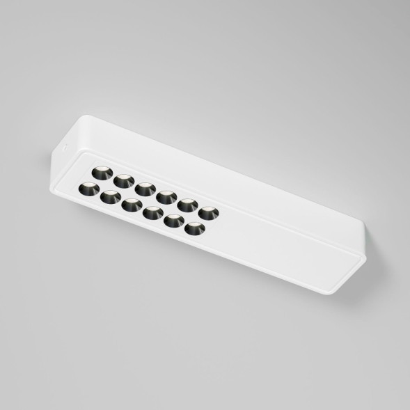Накладной точечный светильник Elektrostandard 25114/LED 9W 4000K белый Tend