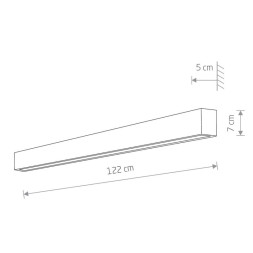 Светильник для картин Nowodvorski 7560 Straight Wall LED L