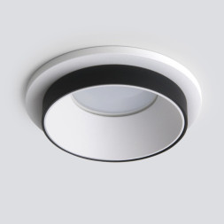 Встраиваемый точечный светильник Elektrostandard 113 MR16 белый/черный