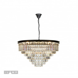 Каскадная люстра iLamp Triumph 6101-800 BK