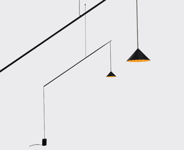 Подвесной светильник ITALLINE IT03 IT03-1429 black/orange