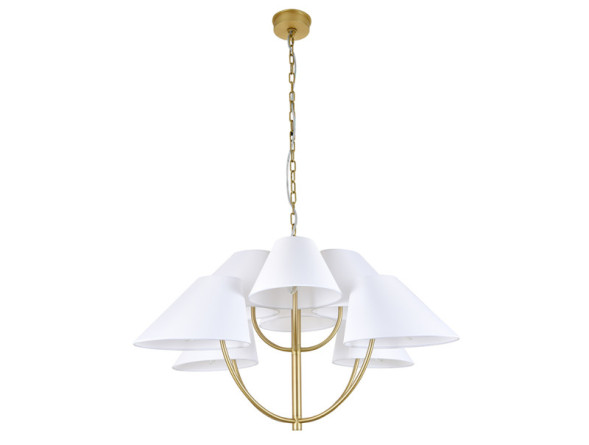 Подвесная люстра Newport 3928/С brass