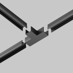 Соединитель профиля трековых светильников Maytoni Уличная трековая система освещения Elasity IP black O-TR001-TC