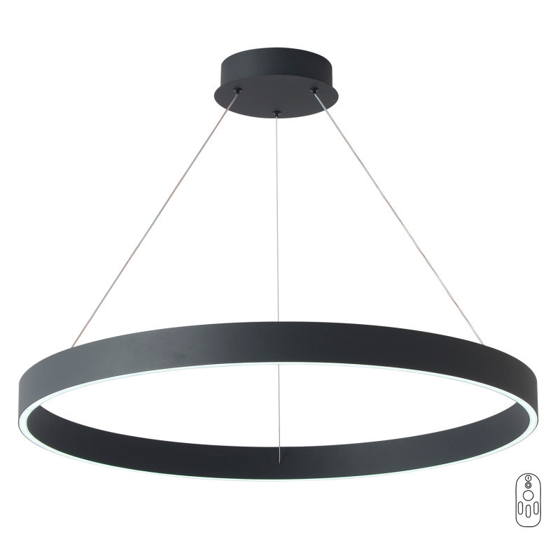 Подвесная люстра Crystal Lux TRON TRON SP70W LED BLACK